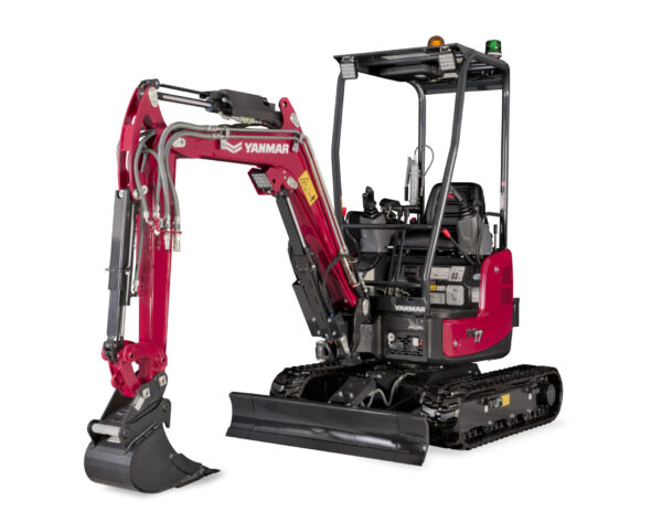 Minigrävare ViO17 från Yanmar.