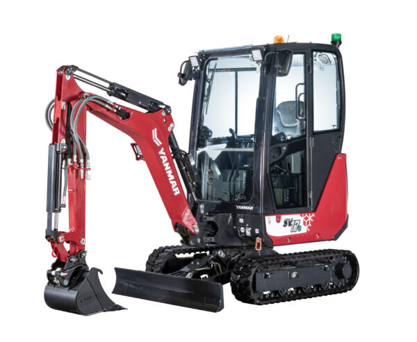 Minigrävare SV17 e från Yanmar.